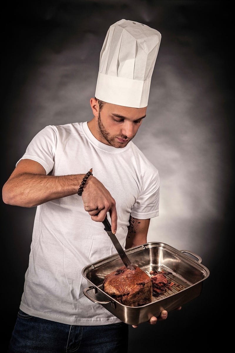 Chef in the kitchen